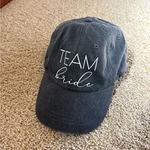 Team Bride Gray Cap